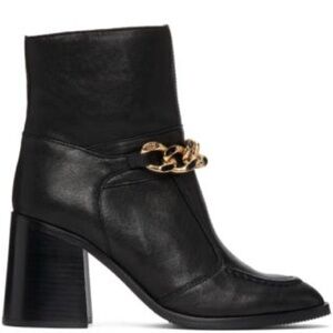See By Chloe Black Ankle Boots